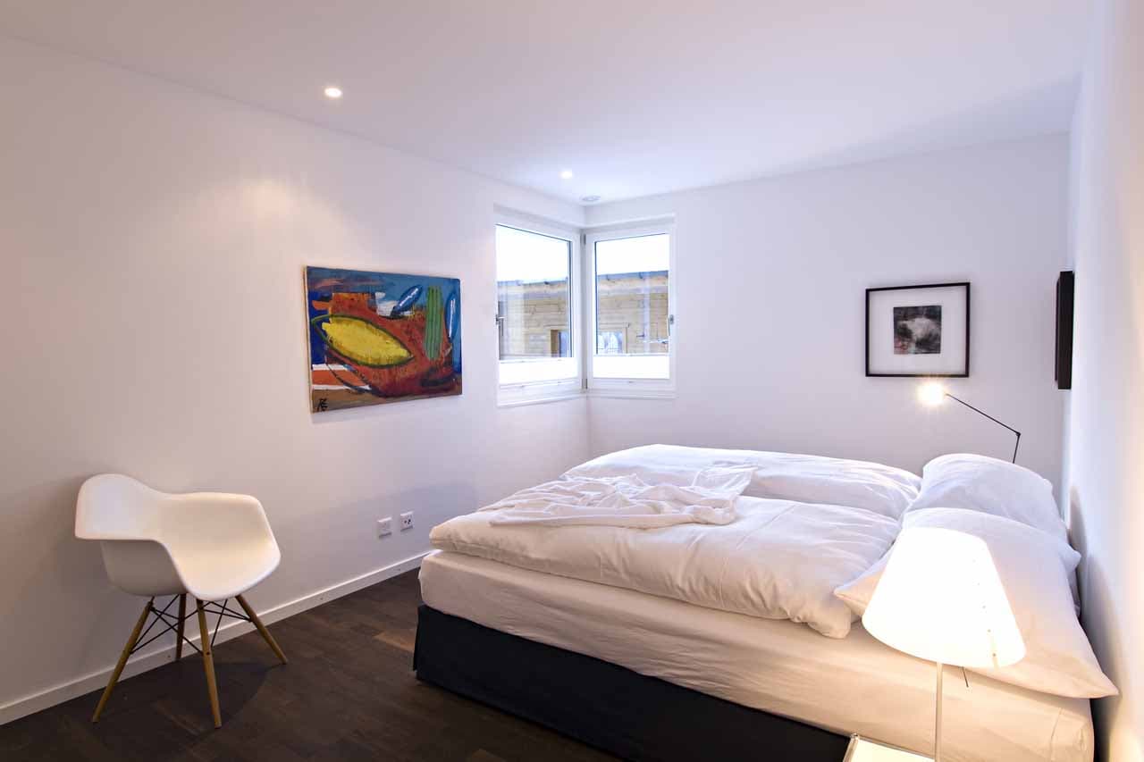 Bedroom two at Apartment Altesse 3 in Zermatt