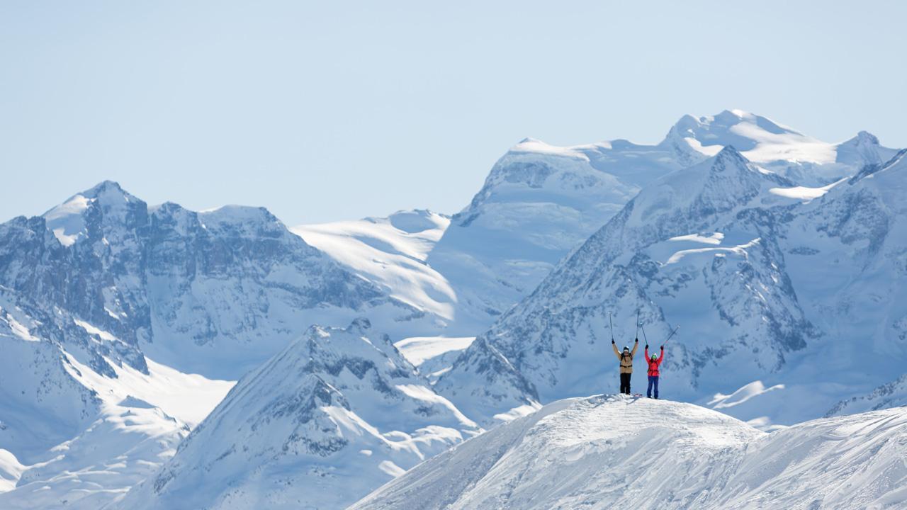 La Tzoumaz ski area