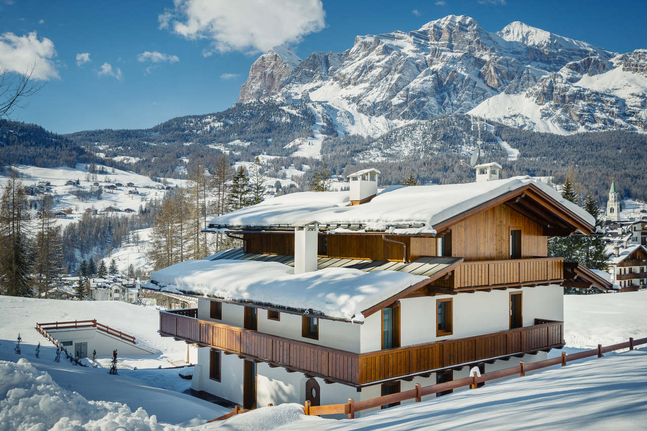 Luxury chalet in Dolomites