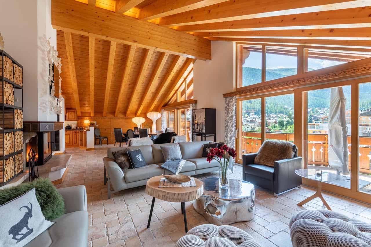 Living at Penthouse Annyvonne in Zermatt